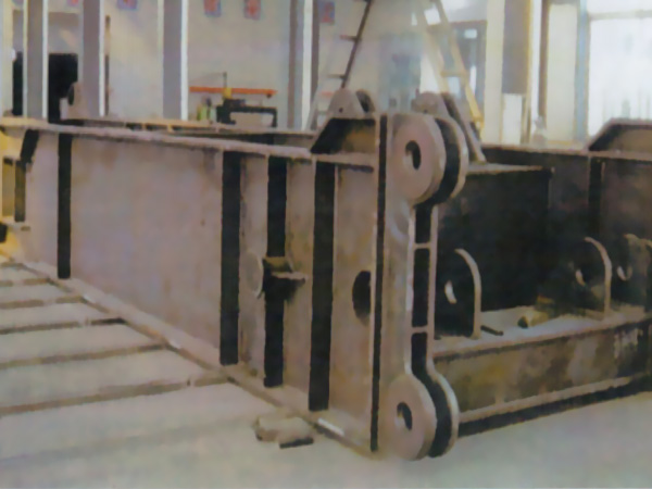 制作的石油钻进机座